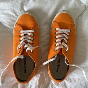 Orange Sneakers by SeaVees